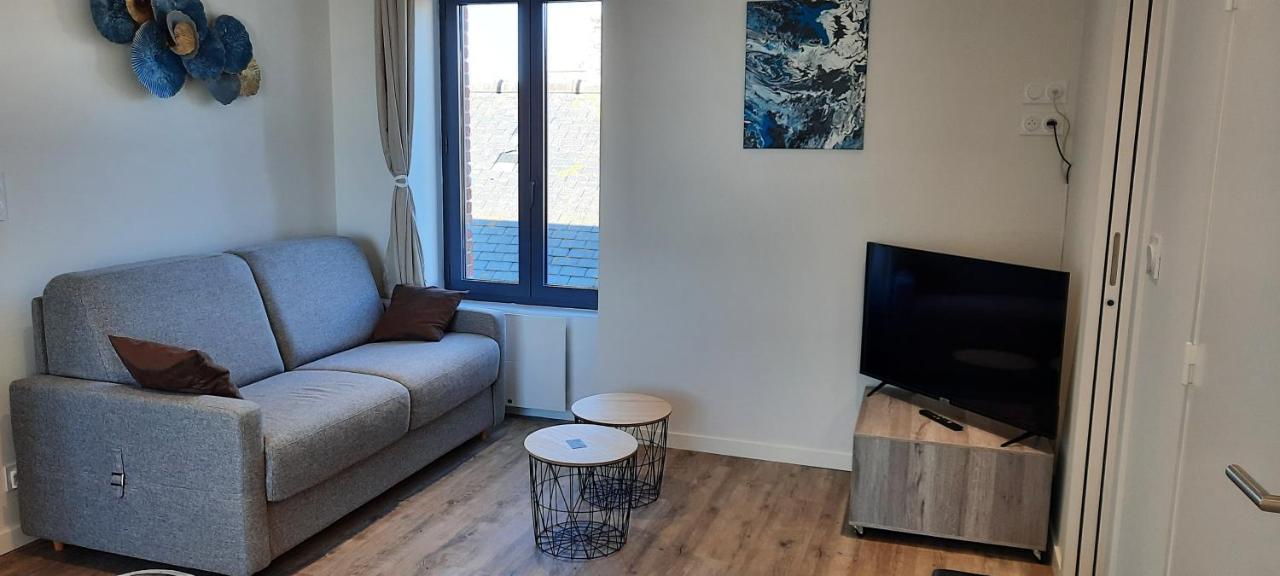 Les Appartements De La B Saint-Benoit-des-Ondes Luaran gambar