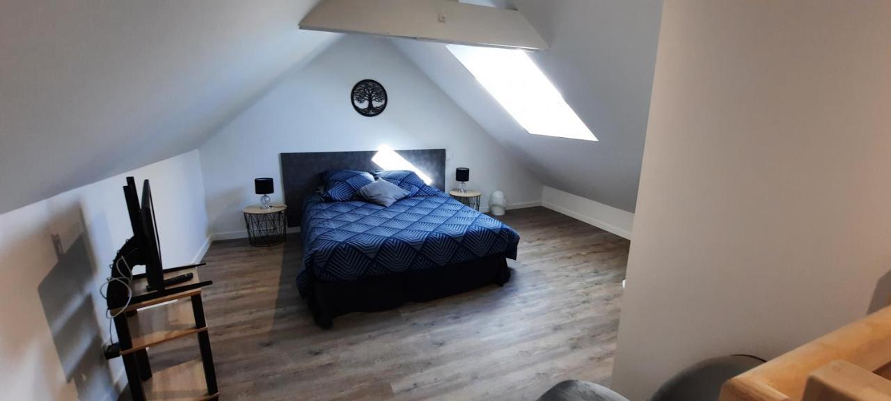 Les Appartements De La B Saint-Benoit-des-Ondes Luaran gambar